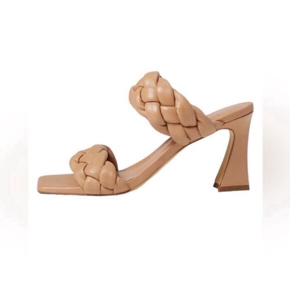 Marc Fisher Tan Slip-on Leather Upper
Sandals(Size 9M) - Picture 2 of 8